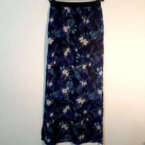 Divided By H&M Women's Size 4 Floral Maxi Skirt